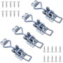 4 Pièces Loquet à Bascule en Acier Inoxydable