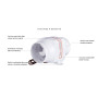 Seaflo Ventilateur de cale en Ligne 4" 270 CFM
