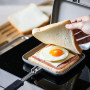 Machine à Sandwich Toastie Adaptée à Toutes les Pla