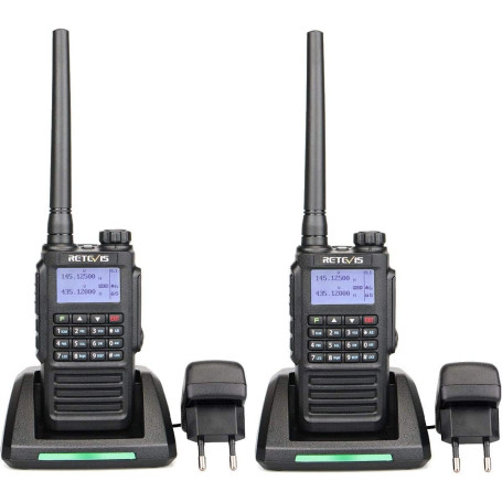 Retevis RT87 Talkie Walkie Double Bande Professionnel