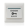 WANGCL Lot de 4 boutons poussoir pour sortie NO/NC/COM Système de contrôle d'accès pour porte 86 mm x 86 mm 36 V 3 A Blanc