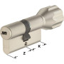 ABUS EC550 Longueur du cylindre bouton Z28/K34mm avec la touche 5