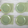 CEILIWEN Lot de 100 serviettes en papier de qualité supérieure - Vert sauge - 33 x 33 cm - Élégantes et de couleur unie - Parfai