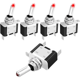 Linkstyle 5PCS Interrupteur à Bascule