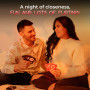 Jeu Amusant et Romantique pour Couples – Talk Flirt Dare – Date Night Box – Cartes de Conversation et d'action pour Les Couples 