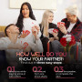 Jeu Amusant et Romantique pour Couples – Talk Flirt Dare – Date Night Box – Cartes de Conversation et d'action pour Les Couples 