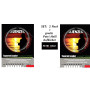 Jenzi Lot de 2 bas de ligne Tapered Leader 7X / 0