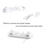 Nincha, Support de Brosse à Dents électrique avec Supports de tête de Brosse à Dents électrique + 4 Cache-têtes pour Oral-B