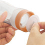 PandaEar (Paquet de 2) Cuillère de distribution d'aliments pour bébés en silicone | Mangeoire à fruits pour bébé de 4 oz | Trave