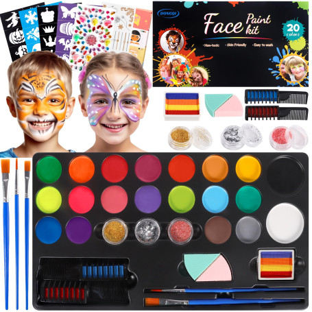 DONGQI Peinture Corporelle pour Le Visage