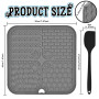 avec Spatule en Silicone et Ventouse sans BPA