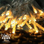 POWZOO Guirlande Lumineuse 40M, 400 LEDBlanc Chaud Sapin de Noël 8 Modes de Minuterie Étanche Decoration Noel Exterieur et Inter