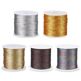 Zaxiva Lot de 5 Rouleaux Fil pour Bracelet Perle