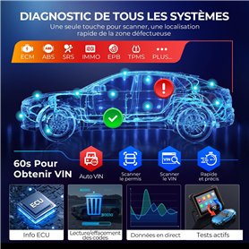 Vuxava Robinet Cuisine avec Douchette – Mitigeur de Cuisine Inox Rotatif 360° avec 4 Modes de Pulvérisation