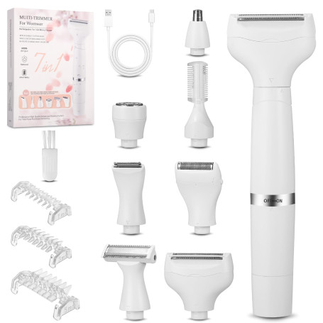 FAOKZE 7 in 1 Rasoir Electrique Femme