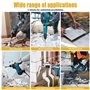 FAOKZE Burin sds plus, 280 x 100 mm | 250 x 40 mm | 250 x 14 mm, burin plat sds pour retirer les carreaux, la colle à carreaux, 