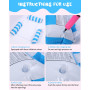 Lot de 2 matelas gonflables pour piscine
