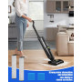 Cexovo Rouleau de brosse de rechange et Filtre pour EUREKA NEW400 Accessoires pour aspirateurs secs et humides,2 Filtres en coto