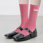 BOFUNX Chaussettes Paillettes Femme Râleuse Chaussettes Socquettes Rose Respirant Anniversaire Fête Noël Cadeau pour Maitresse M