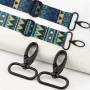 SIXHAOBU Lot de 18 mousquetons rotatifs avec articulation pivotante accessoires couture D accessoire de poche pour couture mousq