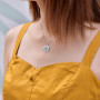 VIKI LYNN Collier Pendentif Argent de 12 Signes du Zodiaque Astrologique Taureau en Argent Fin 925 Idée Cadeau Bijoux Fantaisie 