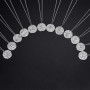 VIKI LYNN Collier Pendentif Argent de 12 Signes du Zodiaque Astrologique Cancer en Argent Fin 925 Idée Cadeau Bijoux Fantaisie S