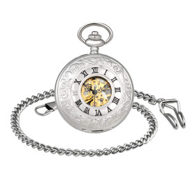 MICGIGI - Montre de poche unisexe à remontage manuel