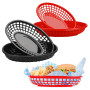 Lot de 6 Paniers panier de rangement plastique