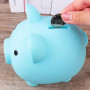 Eruinfang Tirelire cochon pour enfants - Tirelire pour enfants - Petite tirelire pour garçons et filles - Bleu