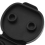 YINETTECH Prise de Charge pour Véhicule Couvercle de Port Chargeur de Voiture Capuchon Anti-poussière Modification Automobile Ac