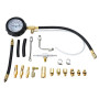FreeTec Manometre Pression Essence, 140 psi 10 Bar Testeur Pression Carburant, Kit de Jauge Pression Essence Moteur Test Pressio