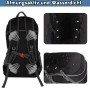 Guittly Sac à dos de randonnée pour homme et femme - 40 l - Ultra léger - Pliable - Étanche - Avec bandes réfléchissantes - Pour