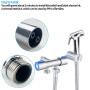 4 PièCes Douchette Wc, TêTe De PulvéRisateur De Bidet Avec Crochet, Kit PulvéRisateur De Bidet En Plastique, Pour Le Nettoyage D