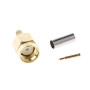 JOYKK 10 pièces connecteur mâle SMA à sertir RG174 RG316 connecteur de câble LMR100 - Or