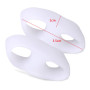 Lot de 2 paires de séparateurs d'orteils en silicone souple pour petits orteils