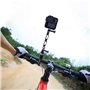 Extension de Support de Casque Support d’Extension pour Gopro Bras d’Extension en Alliage d'Aluminium pour Caméra d’Action Potea