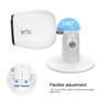 HOLACA Support Adhésif Universel Compatible avec l'eufycam 1/2/2C/2C Pro/3/3C/E/S3 Pro, Arlo Pro 4/Pro 3/Pro 2/Ultra/Ultra 2/Ess