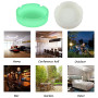 HOWDIA Lot de 3 cendriers lumineux en silicone à HOWDIA - Petit cendrier pour extérieur et terrasse - Brillant dans le noir - Ce