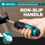 LIBRATON Tournevis à Cliquet, Tournevis Multi Embout, Tournevis Cliquet Magnétique 33-en-1, Embout Fendu/Cruciforme/Pozi/Torx/He