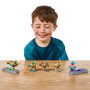 Legends of Akedo Teenage Mutant Ninja Turtles Battle Pack comprend des mini guerriers de combat Donatello, Leonardo, Michel-Ange
