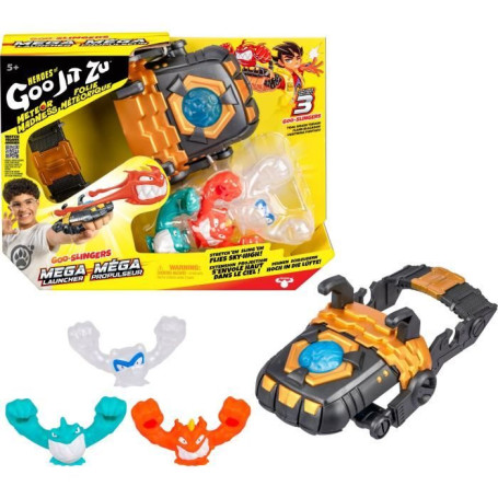 Mega lanceur - Jeu de tir - HERoeS OF GOO JIT ZU - 3 Goo Slingers