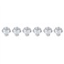 Skelang 6 Pcs Roulements de transfert à billes, 25,4 mm universel transfert roulement, unité de transfert de balle pour convoyeu