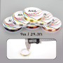 AIEX 6 Rouleaux 26 Calibre Fil de fer Cable Metallique Bijoux en Cuivre pour L'artisanat, Perlage de Fournitures de Fabrication 