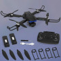 Drone pour Enfant avec Caméra 1080P HD, Drone Quadricoptère FPV WiFi Télécommandé, Mode sans Tête, Maintien d'Altitude, 360°Flip
