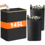 RDDAIPE 145l Collecteur de Bouteilles avec Couvercle