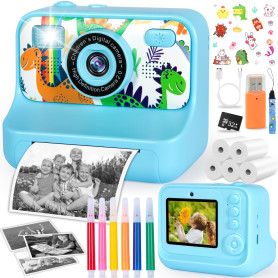 TEBOKHAD Appareil Photo Instantané Enfant
