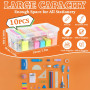 Boite Rangement Transparente Pour Crayons Avec Couvercle Imperméable