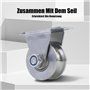 Lot de 4 déflecteurs d'air compatibles avec Mercedes Benz Classe C W206 Berline 4 portes 2022 2023 2024 2025 2026.