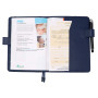 Protège Carnet De Santé Rose Pour Bébé – Format A5 15x21 cm – Rabats Pour Ranger Les Ordonnances