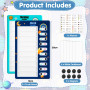 Tableau Memo Checklist avec 8 Aimants